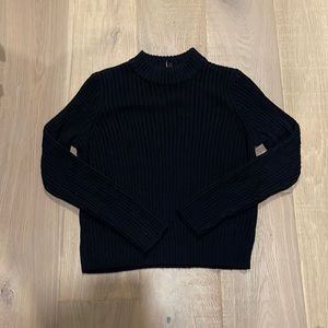 H&M Black knit sweater